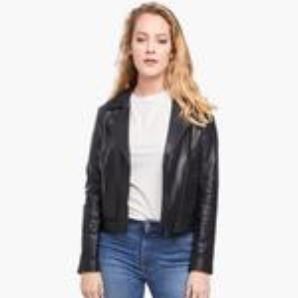 ABLE NWT BLK Leather Jacket